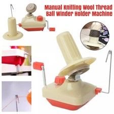 Swift Yarn Fiber String Ball Wool Winder Holder Hand Manual Knitting Machine UK