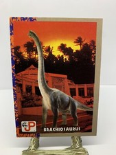 1993 TOPPS JURASSIC PARK Card - #8 Brachiosaurus