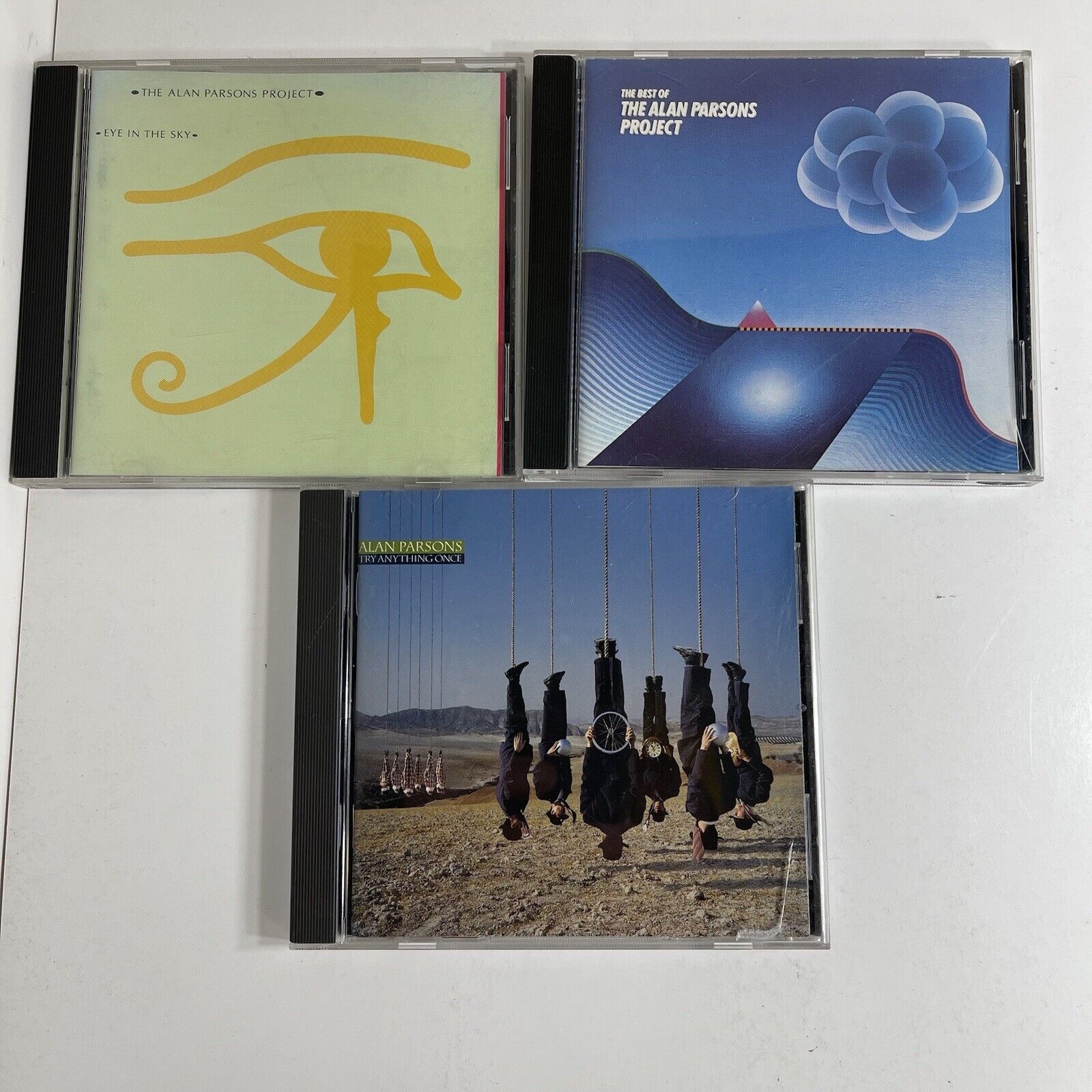 The Alan Parsons Project Eye In The Sky The Best Of Try Anything Once CD Lot