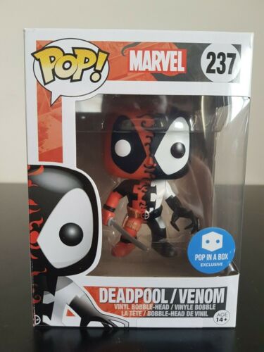 Consulaat vrede contrast Marvel Funko Pop - Deadpool/Venom - Pop In A Box Exclusive - No. 237 | eBay