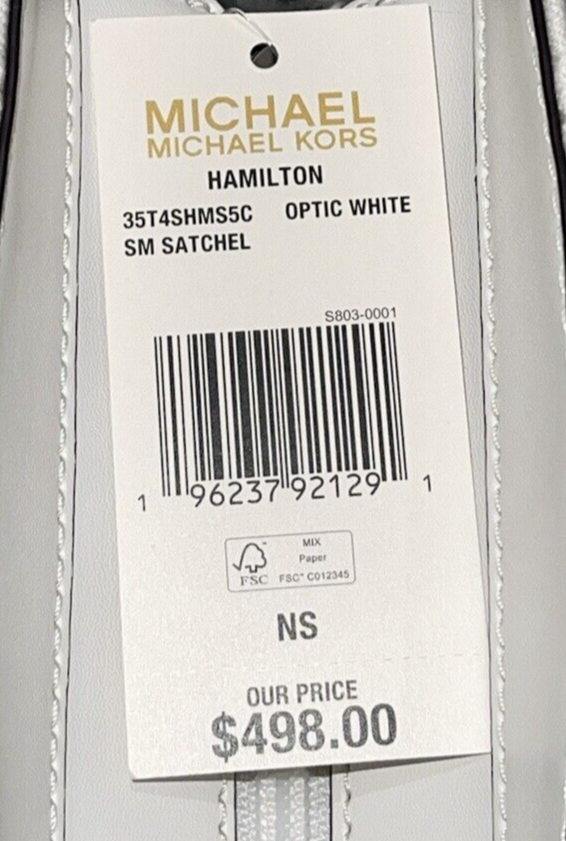 MICHAEL KORS HAMILTON SMALL SATCHEL KEY LOCK CROSSBODY BAG MICHAEL KORS HAMILTON SMALL SATCHEL KEY LOCK CROSSBODY BAG