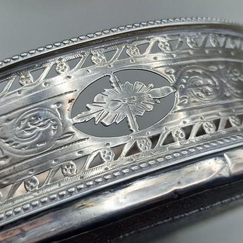 Set Of Three Georgian Sterling Silver Wine Bottle Coasters Thomas Daniell 1777 - Picture 12 of 17