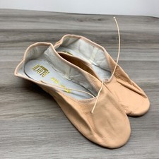 Bloch Pink Dance Sole Stretch Canvas Ballet Slipper Shoe 6.5 D