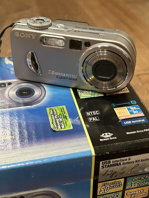 Sony Cyber-shot DSC-P10 Digital Still Camera Silver | eBay