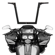 Road Glide Adjustable Ape Hanger Handlebar for Harley 2015-Up 16'' Rise Black