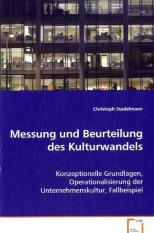 Thumbnail - Christoph Stadelmann | Messung Und Beurteilung Des Kulturwandels |