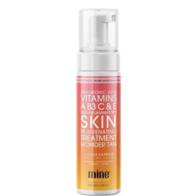 Minetan Hyaluron Wonder Tan Express Selbstbräunungsschaum 200ml