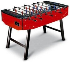 Calciobalilla senza gettoniera, con aste passanti. Modello FUN.