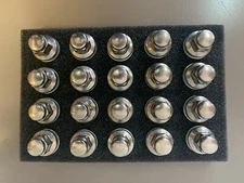 Genuine OEM Jaguar XJ XK XF XE F-Type X-Type S-Type Lug Nuts--Complete Set of 20