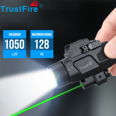 Trustfire Wiederaufladbare Taschenlampe 1050 LM Pistolen licht Jagdlicht Lampe