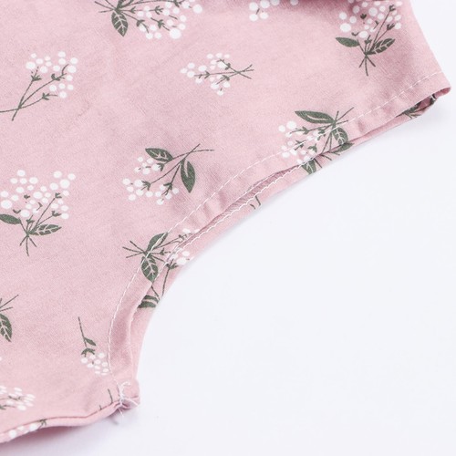 Baby Mädchen Kleider A-Linie Kleid Sommerkleid ärmellose Kleidung bequem weich - Bild 7 von 29