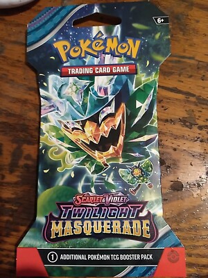 pokémon trading card game twilight masquerade sleeved booster Pokémon TCG: Scarlet & Violet- Twilight Masquerade Sleeved Booster Pac –  Pokédex main image 0