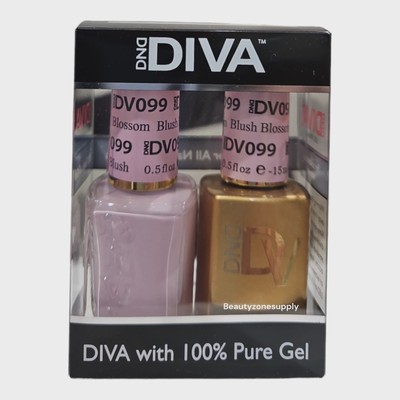 DND DUO DIVA GEL & LACQUER #99 - Blush Blossom