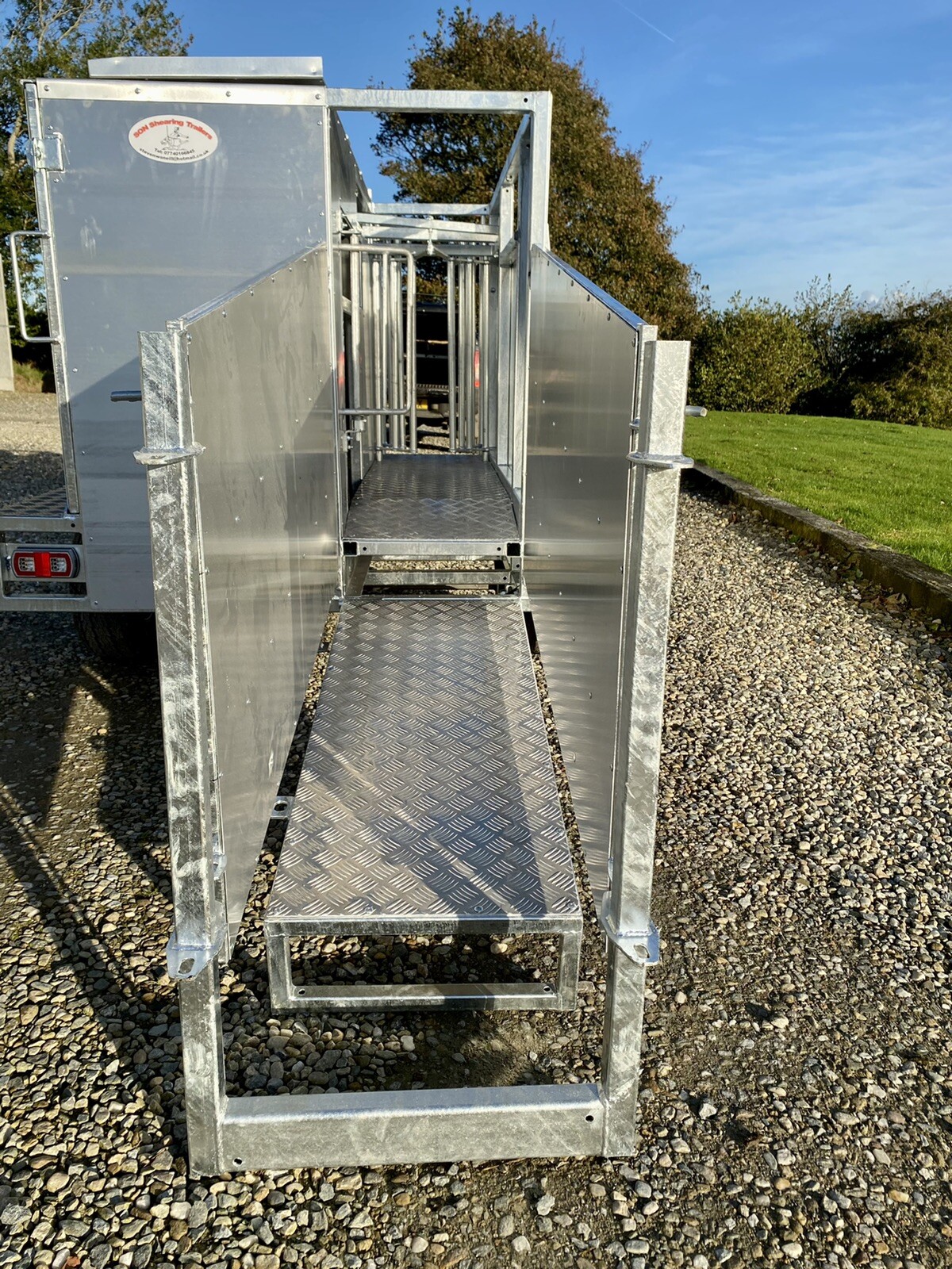 sheep scanning trailer eBay