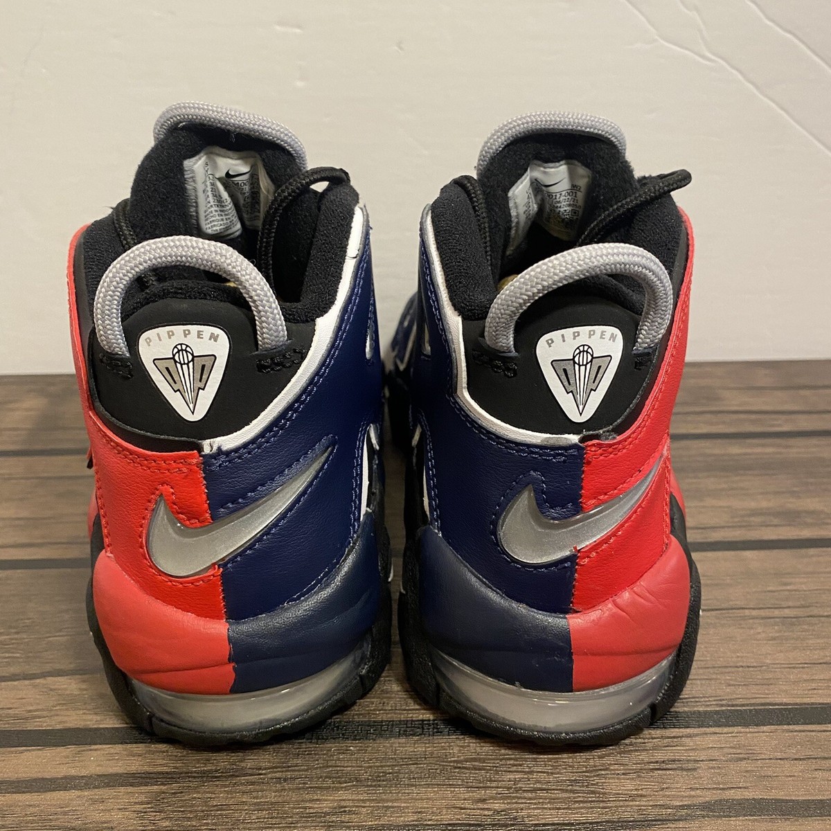 NIKE AIR MORE UPTEMPO 96　pippen Nike Men's Air More Uptempo 96 Sail/Black Pippen Retro