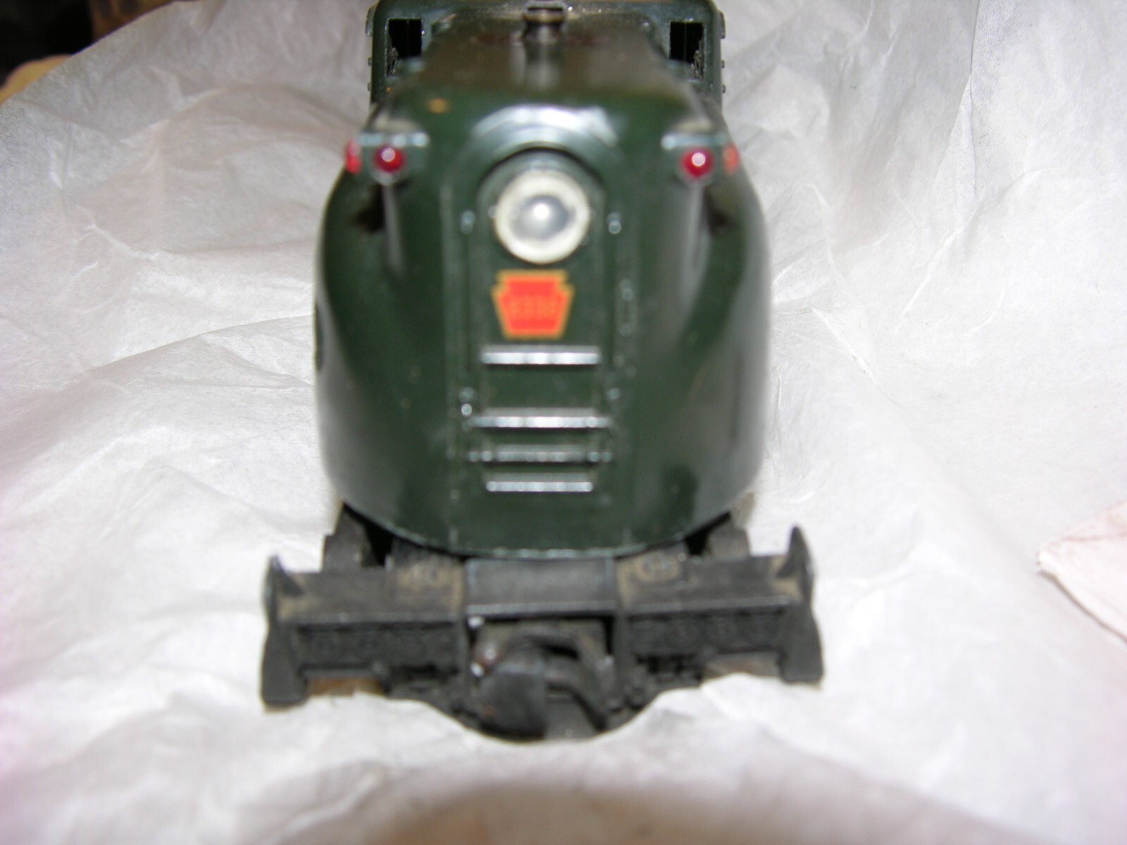 POSTWAR LIONEL 2332 PENNSYLVANIA RAILROAD BRUNSWICK GREEN 5 STRIPE GG1