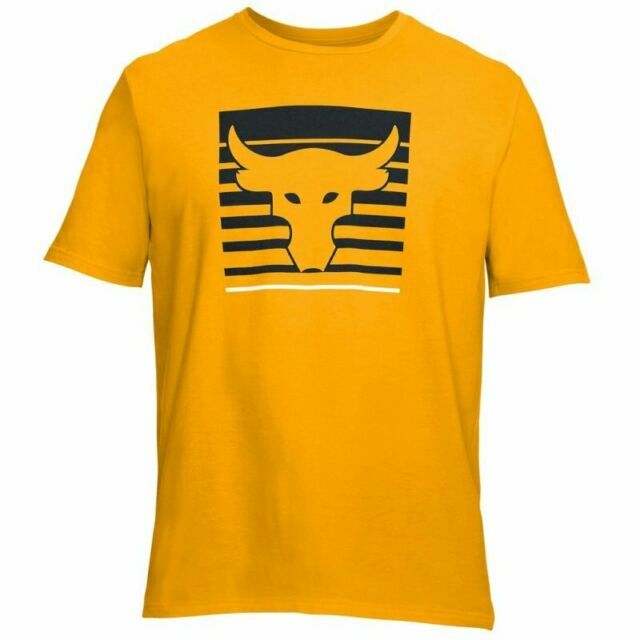 under armour yellow t shirt