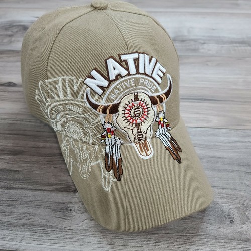 Native Pride Indian American Side Bull 