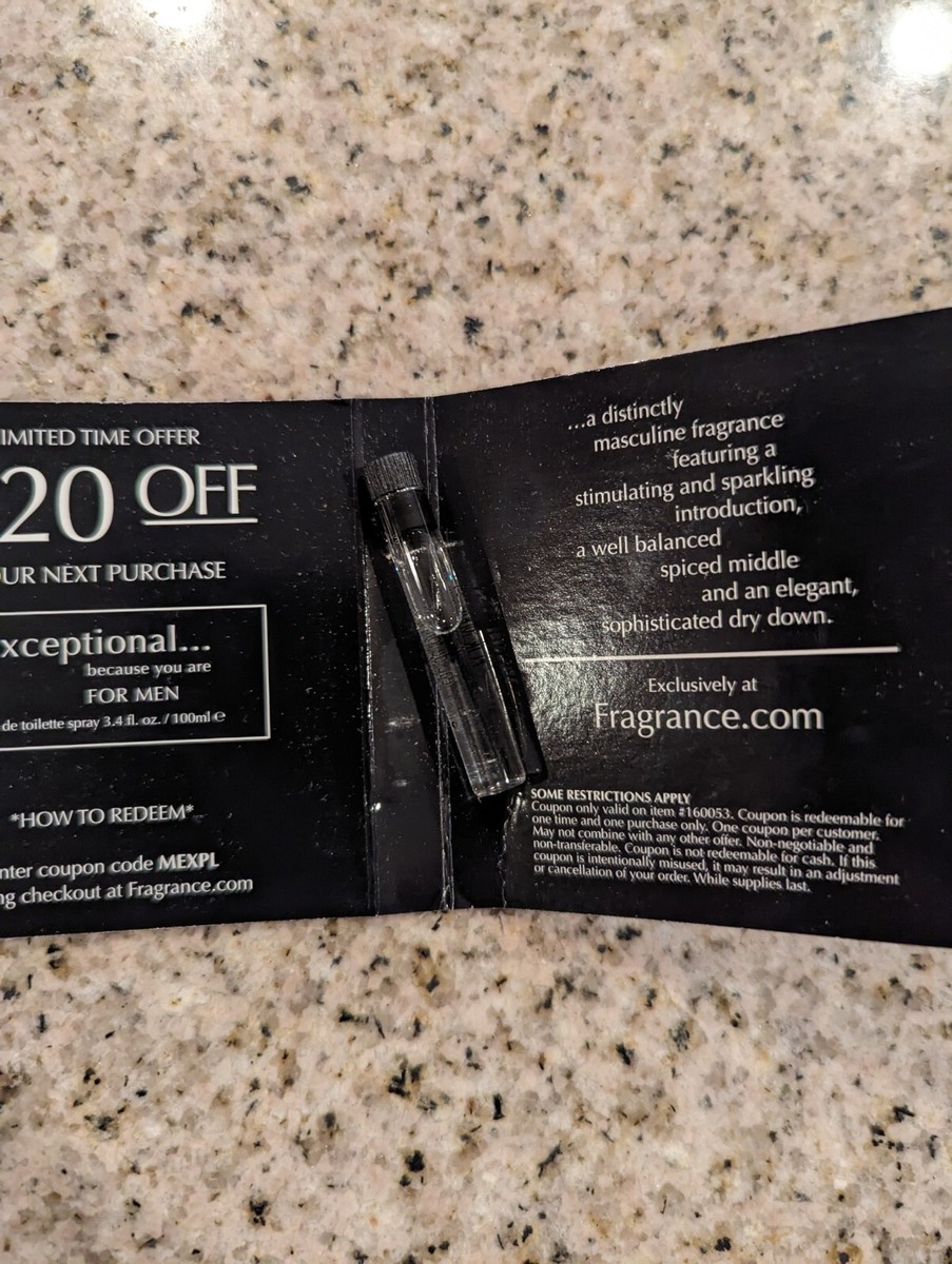 Fragrances Exceptional Because You Are Men's Cologne