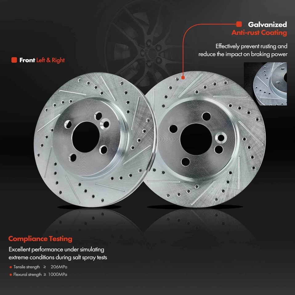 PowerStop Rotor Kit | 2007–2008 Mini Cooper (SC5784) main image 1