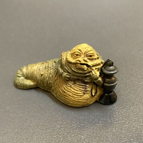 2X 2005 Disney Collector Packs Star Wars Park Series 4 Jabba the Hutt FIGURA JUGUETE - Imagen 9 de 9