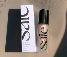 Saie Glowy Super Gel Lightweight Illuminator Primer Roseglow 1 oz New in Box 