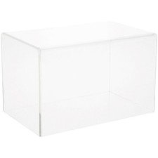 Plymor Clear Acrylic Display Case with No Base, 8" x 5" x 5"
