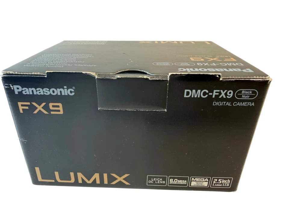 Panasonic Lumix FX9 (DMC-FX9) Digitalkamera (OVP), Foto 1 von 5