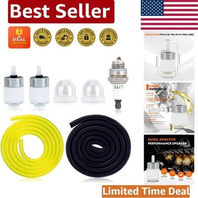 High-Quality 791-182353 Fuel Line Kit with Filters & Spark Plug - 2-Foot Length