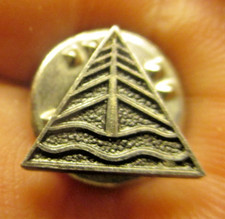 Vtg. Small Weyerhaeuser ??? Lapel Pin Vest Collectible Sterling #100