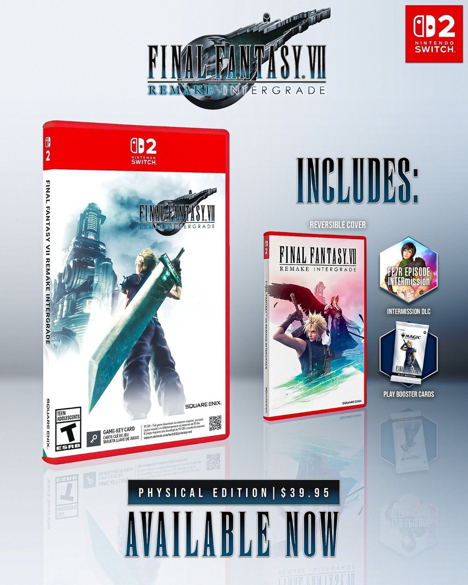 FFVII ] Final Fantasy VII 7 Remake Intergrade *MTG LAUNCH EDITION