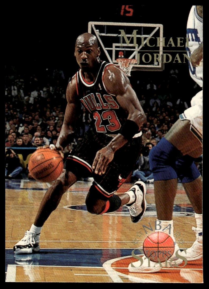 1996-97 Topps Stars #124 Michael Jordan Finest