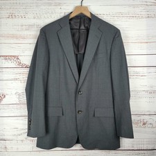 Brooks Brothers BrooksCool Regent Blazer Jacket 40R Wool FULL CANVAS Gray EUC