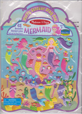 STICKERS MELISSA AND DOUG MERMAID PUFFY STICKER SET UNOPENED