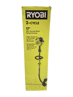 #ad Ryobi 25cc 2 Cycle Full Crank Curved Shaft Gas String Trimmer RY252CS $113.74
