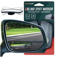 PERFORMORE 2-PACK BLIND SPOT CAR MIRRORS ADJUSTABLE HD GLASS CONVEX REAR VIEW