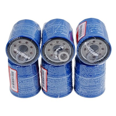 6 Honda Genuine Oil Filters WITH Drain Plug Washer 15400-PLM-A02 NEW SEALED