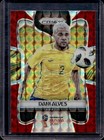 2018 Prizm World Cup Dani Alves Red Mosaic Prizm #35 Brazil