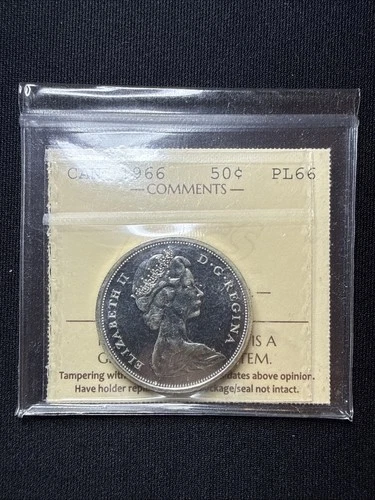 Photo of a 1966 Canada 50 Cents from an eBay listing that sold on Jul 10, 2026