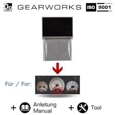 Tacho Display f&uuml;r MERCEDES SLK R170 Anzeige Kombiinstrument LCD MITTE V2