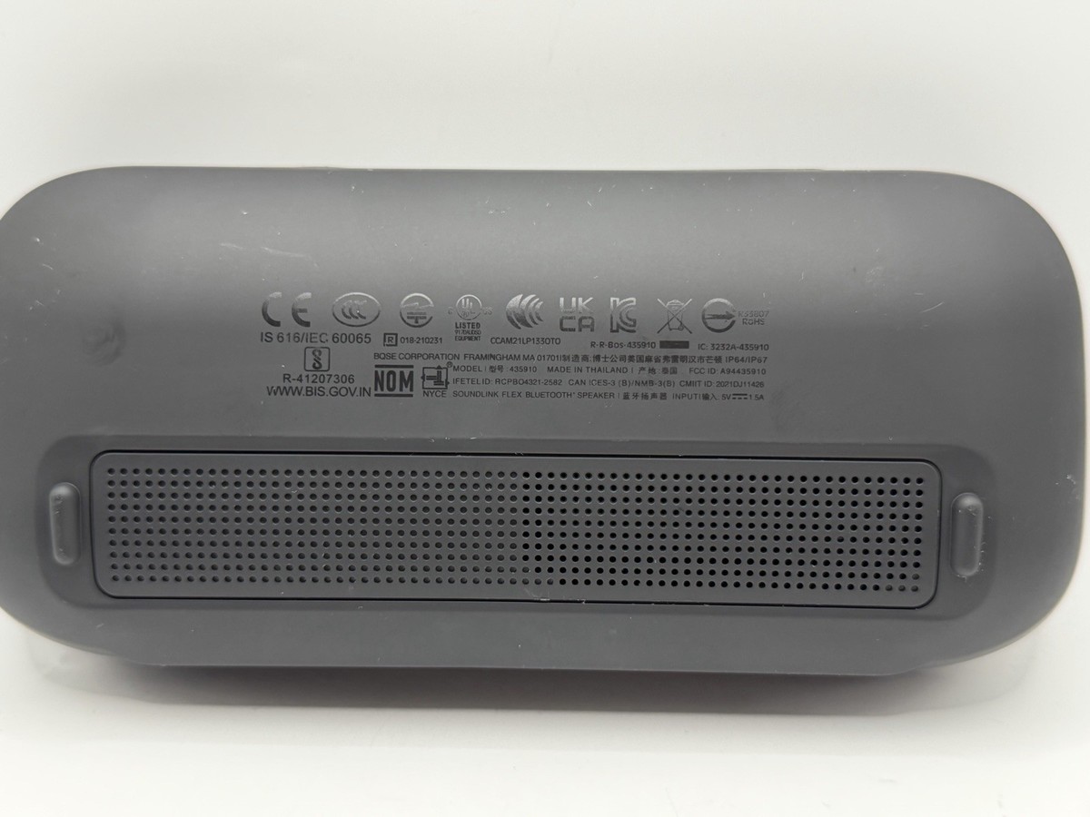 BOSE Soundlink Flex (第1世代) Bose SoundLink Flex Bluetooth Portable Speaker Black 1st Gen | eBay
