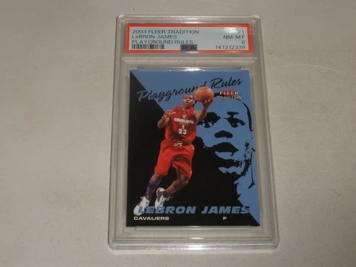 LeBron James 2003 Fleer LeBron James #1 Rookie