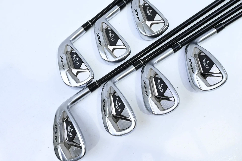 Callaway Apex 21 Irons / 5-PW+AW / Regular Flex Accra iCWT 75 Shafts - Image 2 of 4