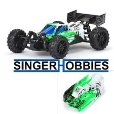 PRO-LINE 367122 Limited Edition 1/14 Pre-Cut/Pre-Painted Axis Splat Green/White