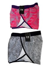 Under Armour Fly By Running Shorts Lot 2 New With Tags Youth Lg