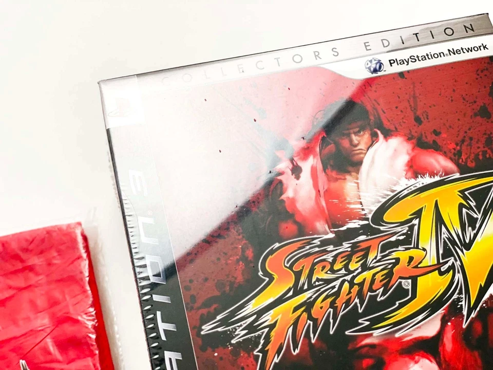 Street Fighter IV Collector's Edition (PS3 2009) [NEW / SEALED + PROMO HEADBAND] - Image 2 of 4
