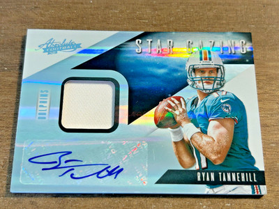 2012 Panini Absolute - RYAN TANNEHILL RC Auto #06/25 - Star Gazing