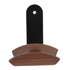Reusable Wood Headphone Holder Wall Mount Stylish Headset Stand for Home Office