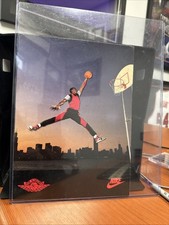 1985 MICHAEL JORDAN ORIGINAL JUMPMAN POSTER AD