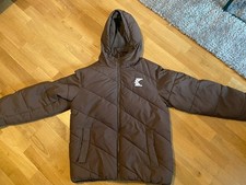 Karl Kani KK Jacke Herren Puffer Jacket Retro Braun Größe S
